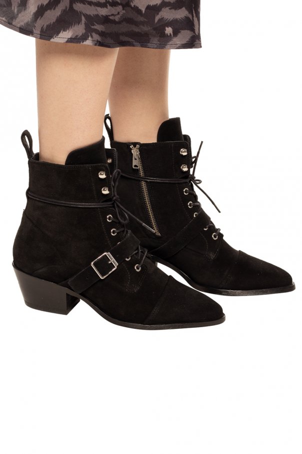 AllSaints 'Katy' heeled ankle boots | Women's Shoes | Vitkac